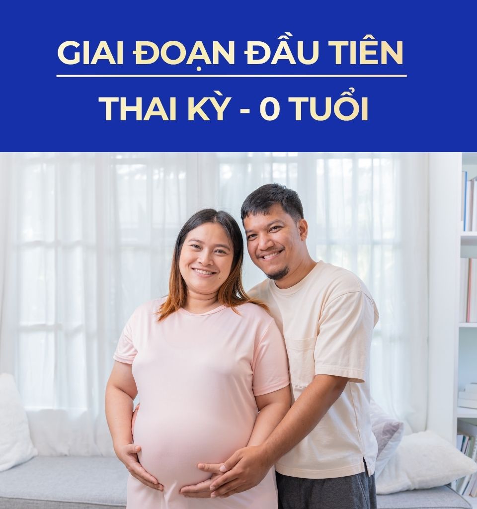 Minh họa giai đoạn thai kỳ - 0 tuổi